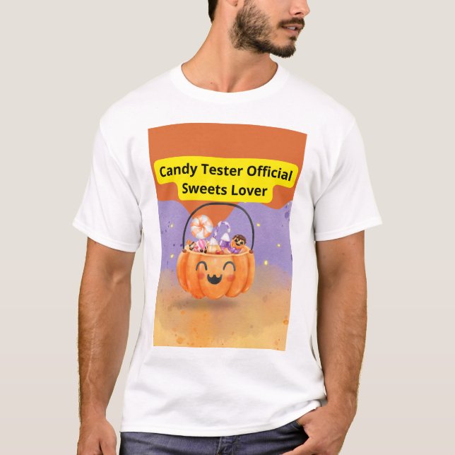 Candy Tester Official Sweets Lover T-Shirt (Front)