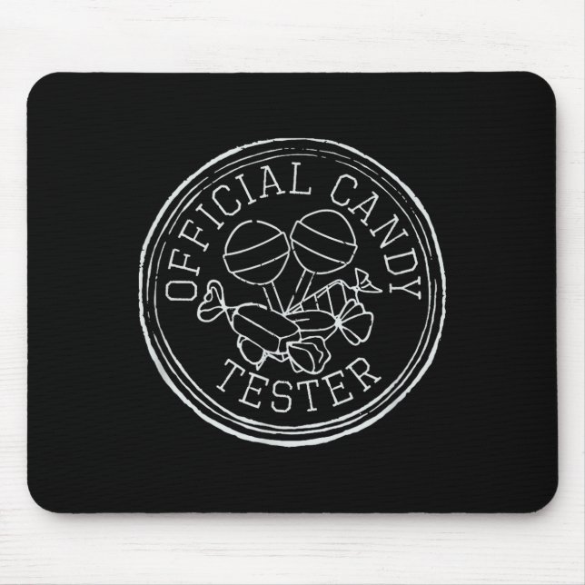 Candy Tester, Retro Candy Lovers  Mouse Mat (Front)