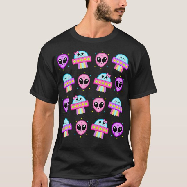Candy Ufo Invasion T-Shirt (Front)
