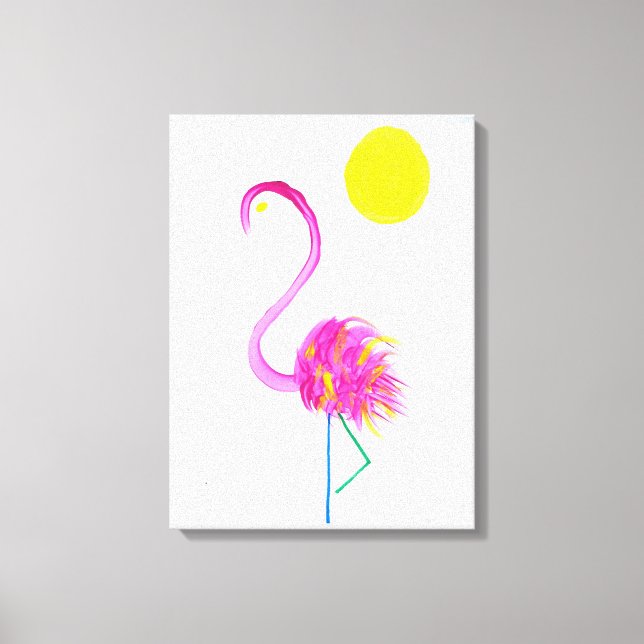 Candy Waters Autism Artist Canvas Print (Front)