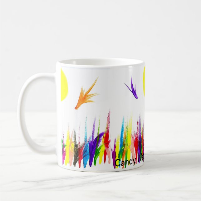 Candy Waters Autism Artist Coffee Mug (Left)