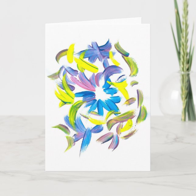 Candy Waters Autism Artist Holiday Card (Front)