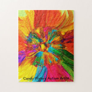 Candy Waters Autism Artist Jigsaw Puzzle