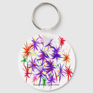 Candy Waters Autism Artist Key Ring
