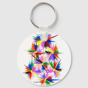 Candy Waters Autism Artist Key Ring