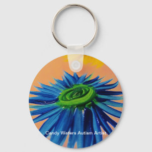 Candy Waters Autism Artist Key Ring