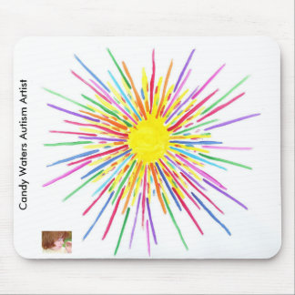 Candy Waters Autism Artist Mouse Mat