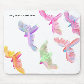 Candy Waters Autism Artist Mouse Mat