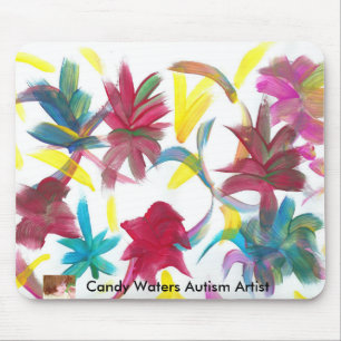Candy Waters Autism Artist Mouse Mat