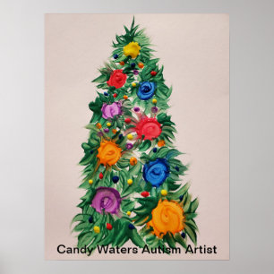 Candy Waters Autism Artist Poster