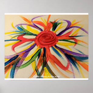 Candy Waters Autism Artist Poster
