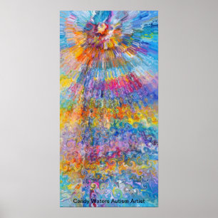 Candy Waters Autism Artist  Poster