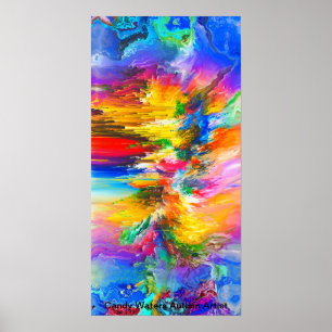 Candy Waters Autism Artist  Poster