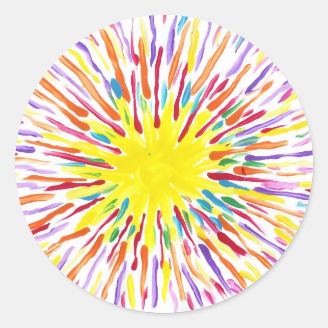 Candy Waters Autism Artist Stickers (Front)