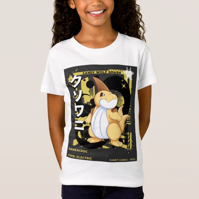 Candy Wolf Smash | Banzacroc T-Shirt (Front)