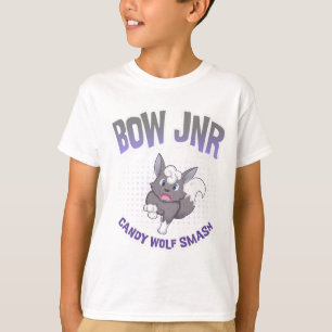 Candy Wolf Smash   BOW Jnr T-Shirt