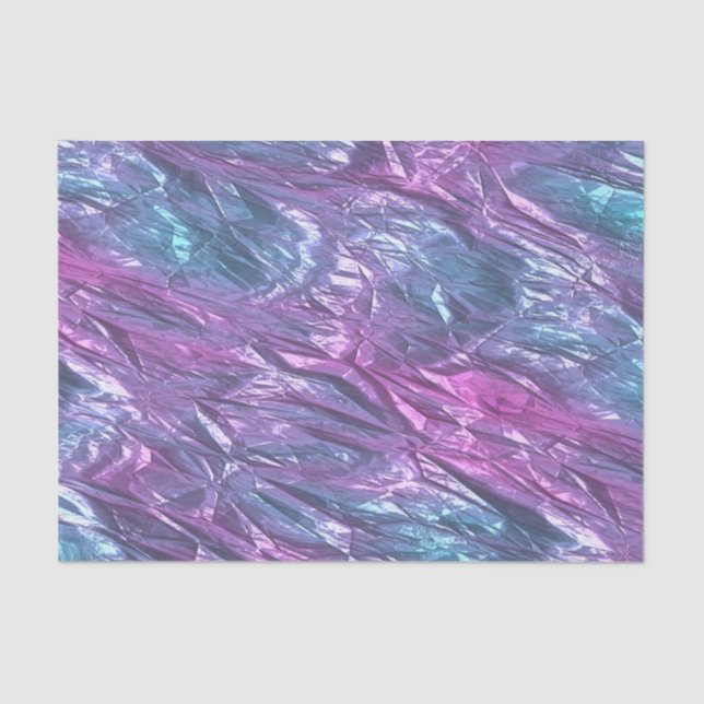 candy wrapper - blue/purple : tissue paper (Front)
