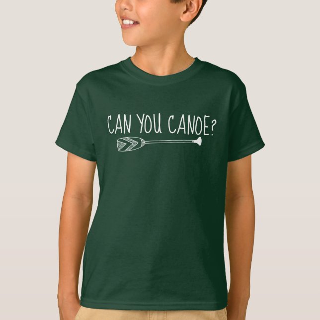 Candy you canoe?  Boundary Waters T-Shirt (Front)
