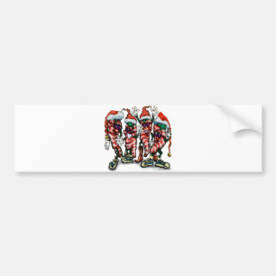 CandyCane Peppers Bumper Sticker