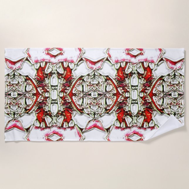 CandyCoded Beach Towel (Front)