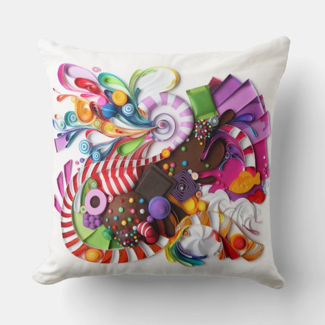 CandyCrush inspired cushion (Front)
