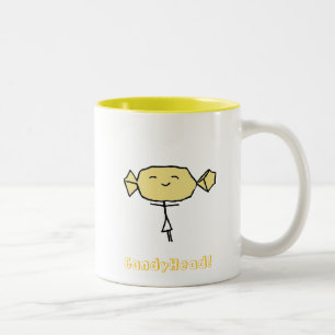 CandyHead Bliss Yellow Mug