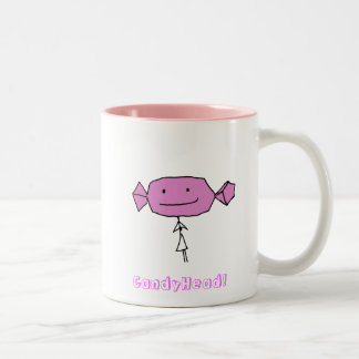 CandyHead i like u Mug Pink