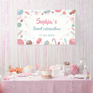 Candyland Banner Backdrop Banner