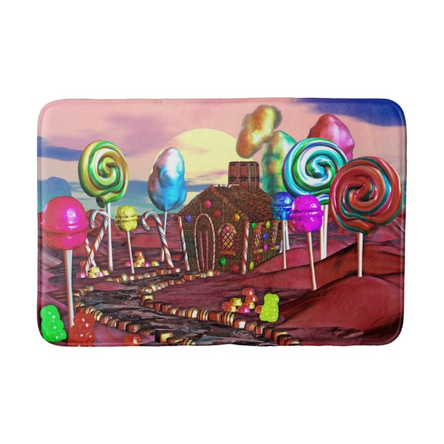 Candyland Bath Mat (Front)