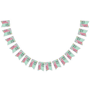 Candyland Birthday Party Bunting Banner