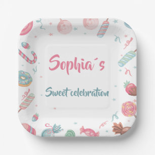 Candyland Candy Land Party Paper Plate