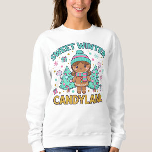 Candyland Christmas Tee – Whimsical Winter Holiday