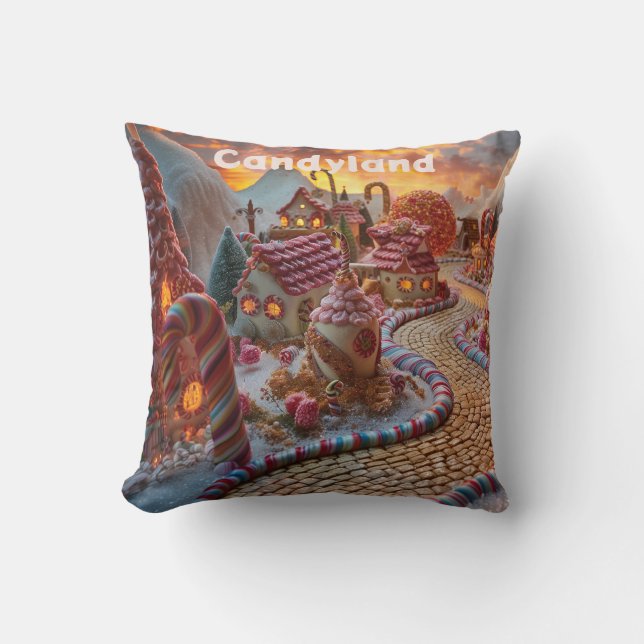 Candyland fantasy cushion (Front)