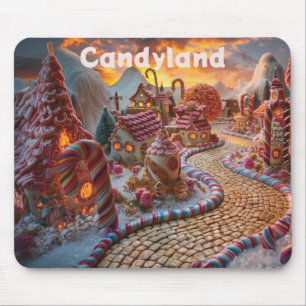 Candyland fantasy mouse mat