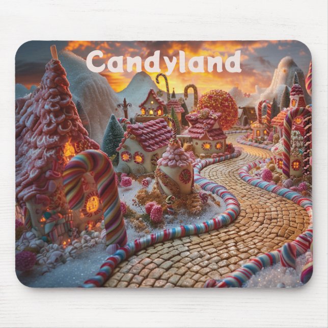 Candyland fantasy mouse mat (Front)