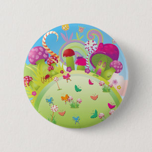 Candyland Magic 6 Cm Round Badge
