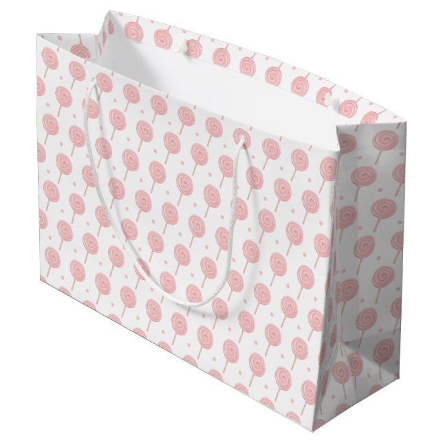  Candyland Party  Large Gift Bag (Back Angled)