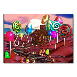 Candyland Table Number