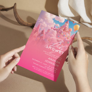 Candyland World Babyshower  Invitation