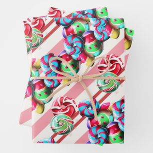 Candyland Wrapping Paper Flat Sheet