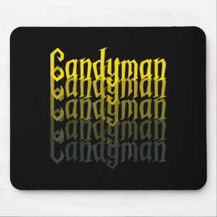Candyman Backwards Mirror Halloween Custome Funny Mouse Mat