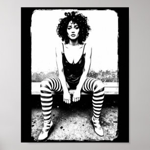 Candystriped Defiance Poster