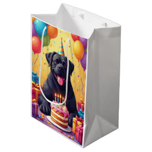 Cane Corso Birthday Celebration Medium Gift Bag