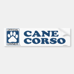 Cane Corso Blue Bumper Sticker