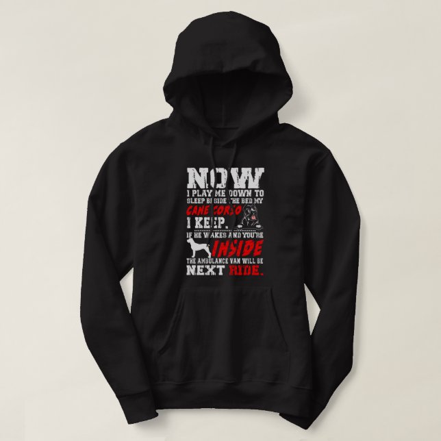 Cane Corso - Cane Corso Hoodie (Design Front)
