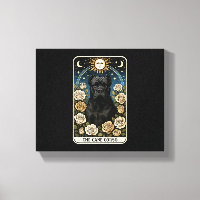 Cane Corso Canvas Print (Front)