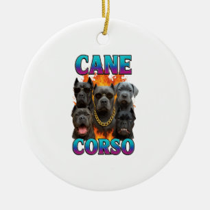 Cane Corso Ceramic Tree Decoration