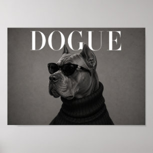 Cane Corso Chic Fashion Dog Art Print