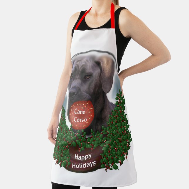 Cane Corso Christmas Apron (Insitu)