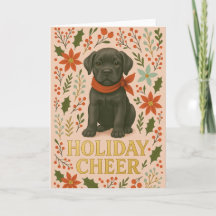 Cane Corso Christmas Card